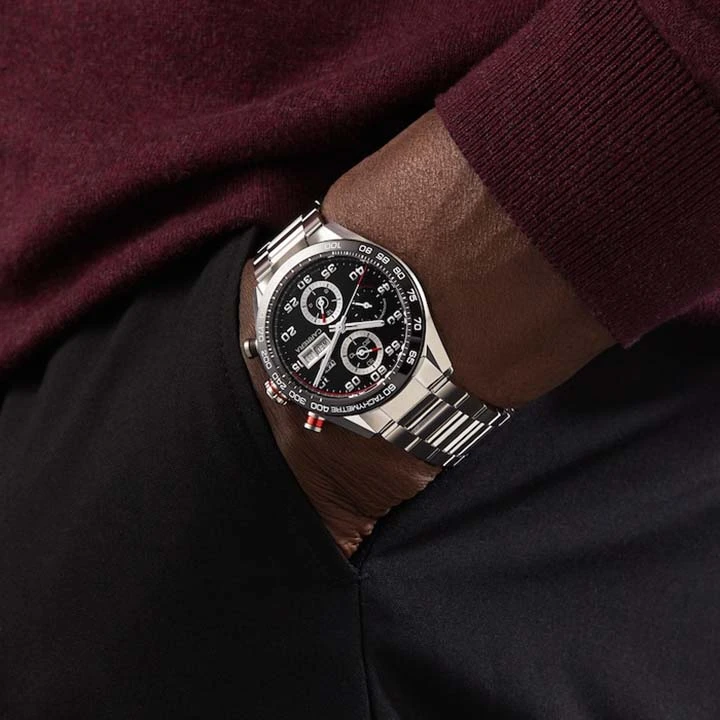 TAG HEUER CARRERA Automatic Chronograph - Diameter 44 mm CBN2A1AA.BA0643 - Image 4