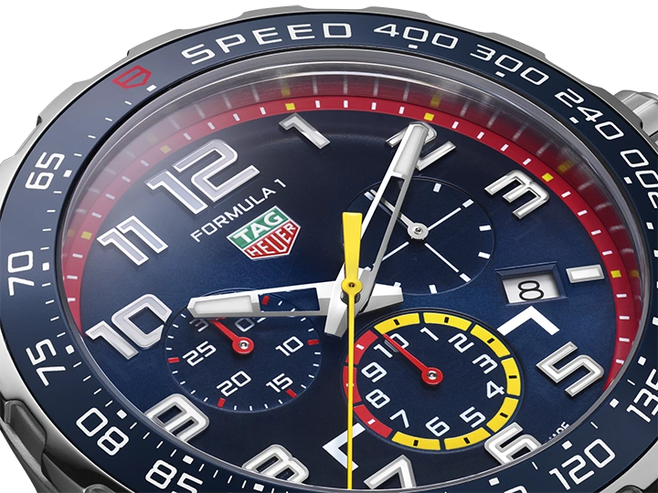 TAG HEUER FORMULA 1 X RED BULL RACING Quartz Chronograph - Diameter 43 mm CAZ101AL.FT8052(AAAAA version) - Image 8