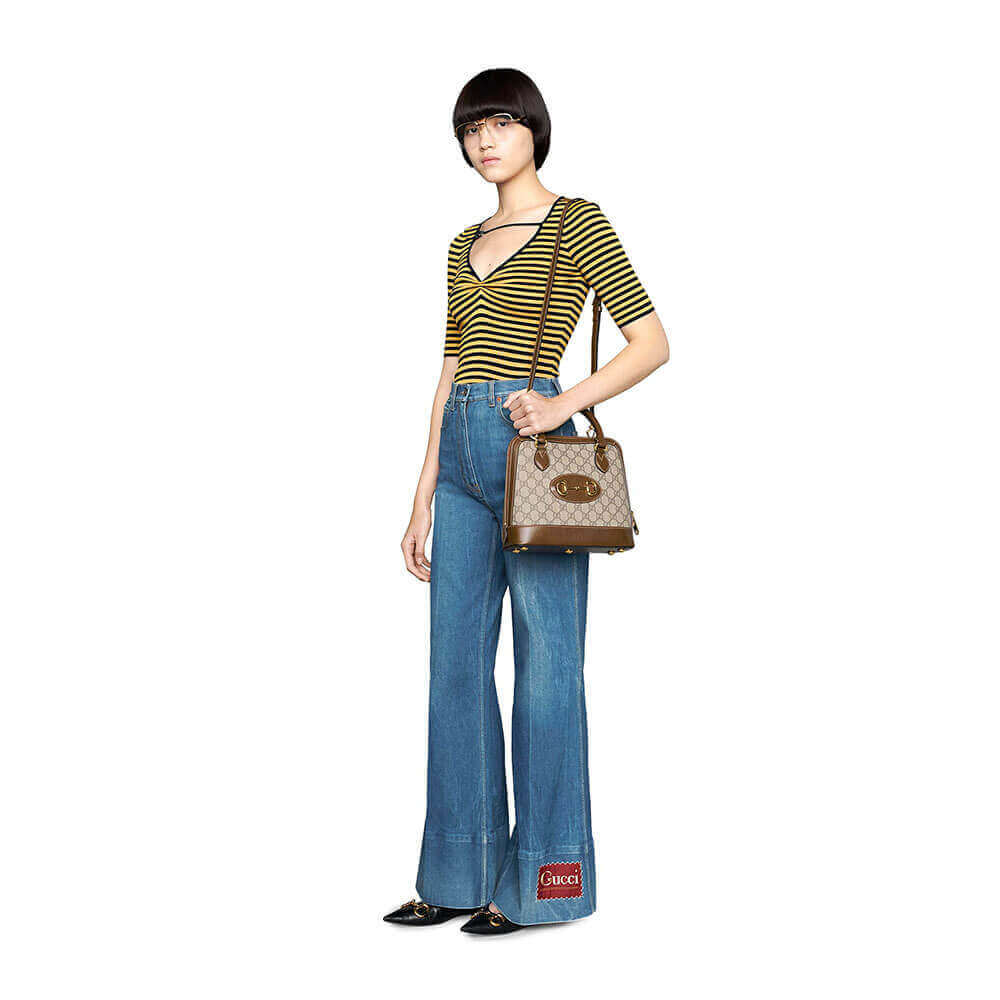 Gucci Horsebit 1955 Small Top Handle Bag - Image 2