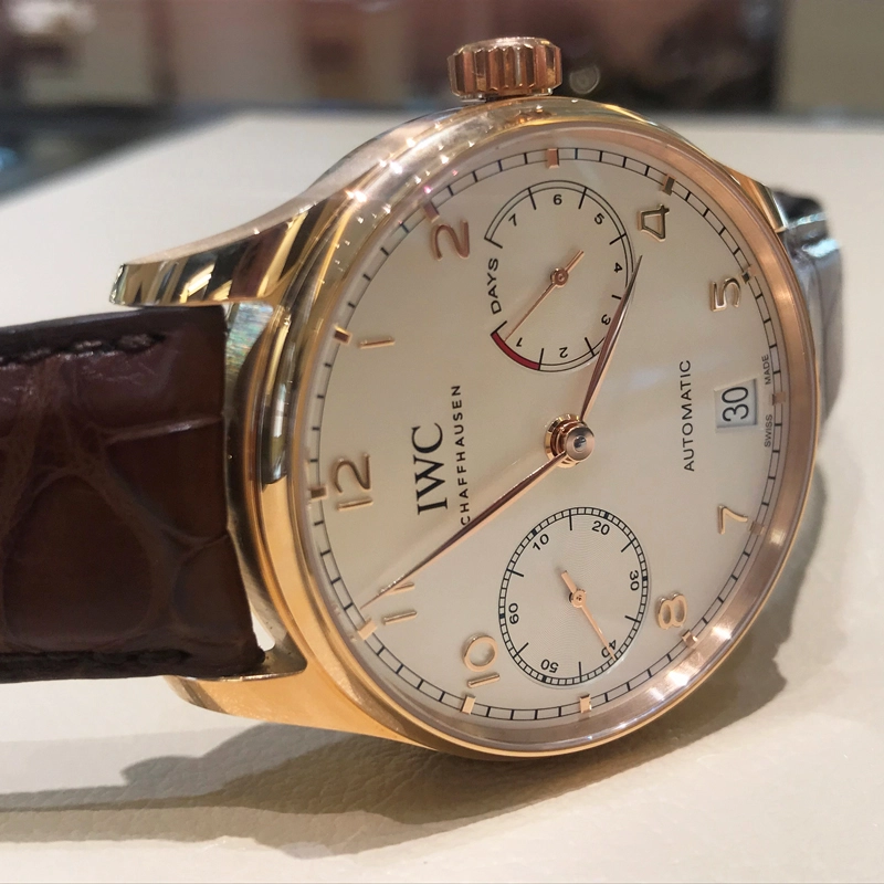 IWC PORTOFINO IW500701 watch (PORTUGIESER CHRONOGRAPH) - Image 3