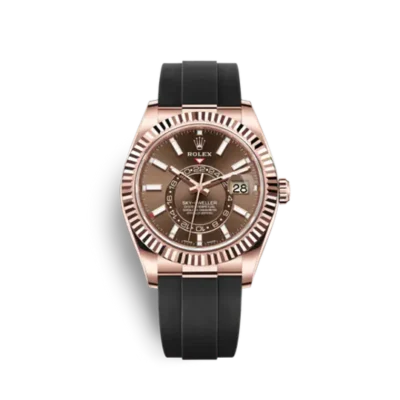 Rolex Sky-Dweller Oyster 42 mm Everose gold 326235-0005 New