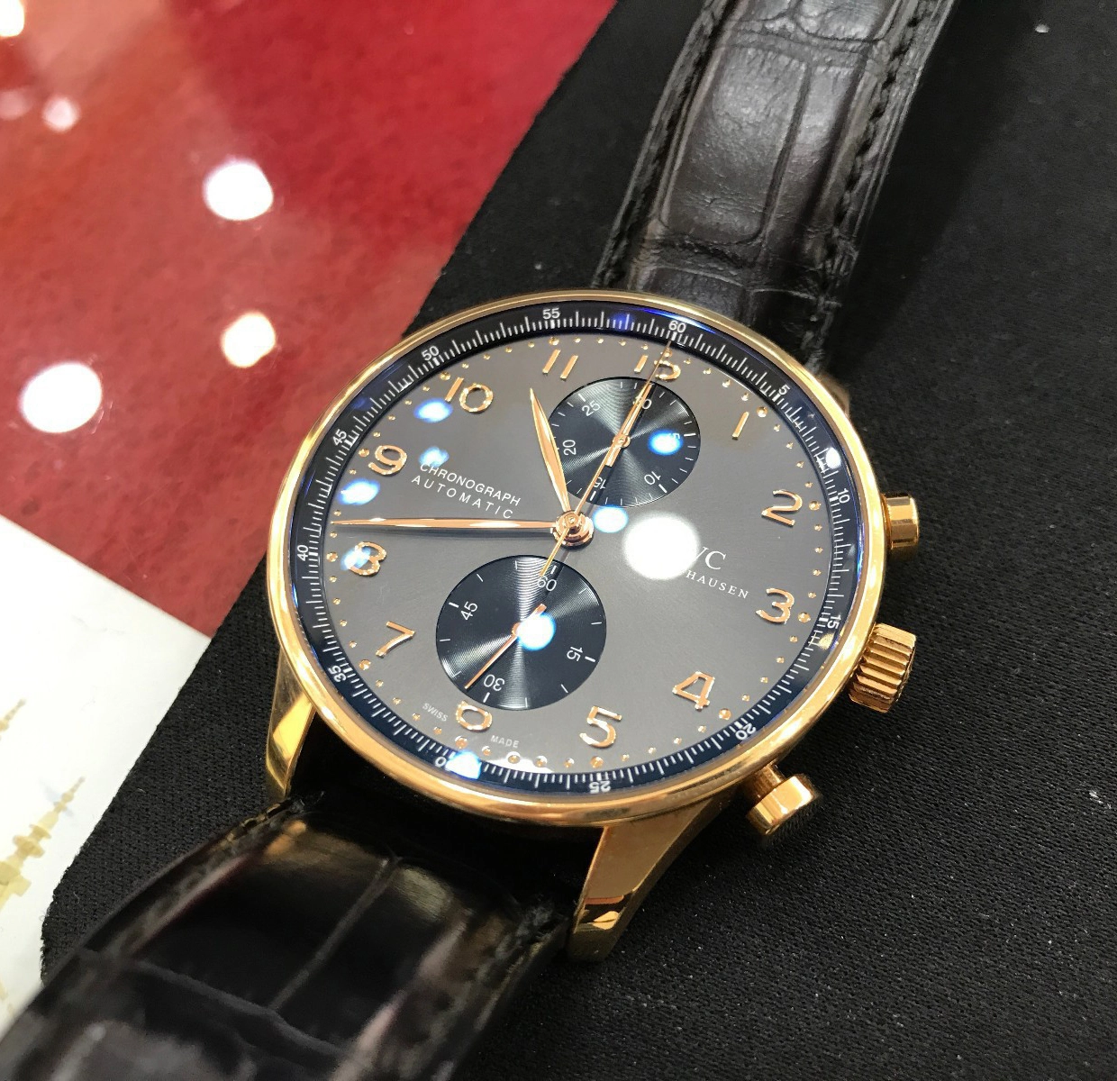 IWC Portugieser IW371482 watch (PORTUGIESER CHRONOGRAPH) - Image 9