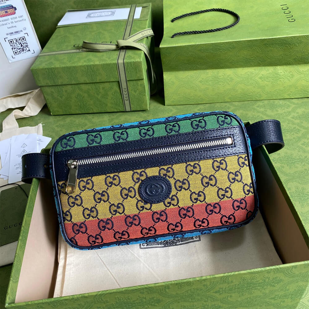 GG Multicolour belt bag - Image 6
