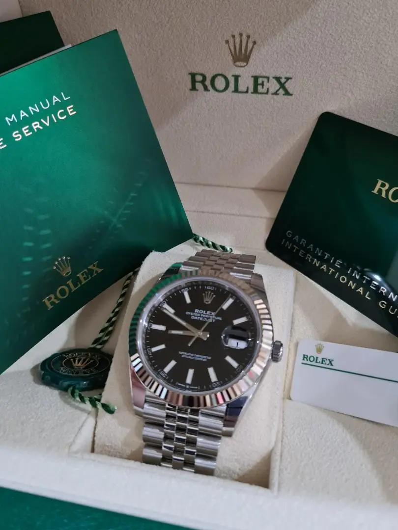 Rolex Datejust 41 Blue m126334-0017 Jubilee 18k White Gold - Image 6