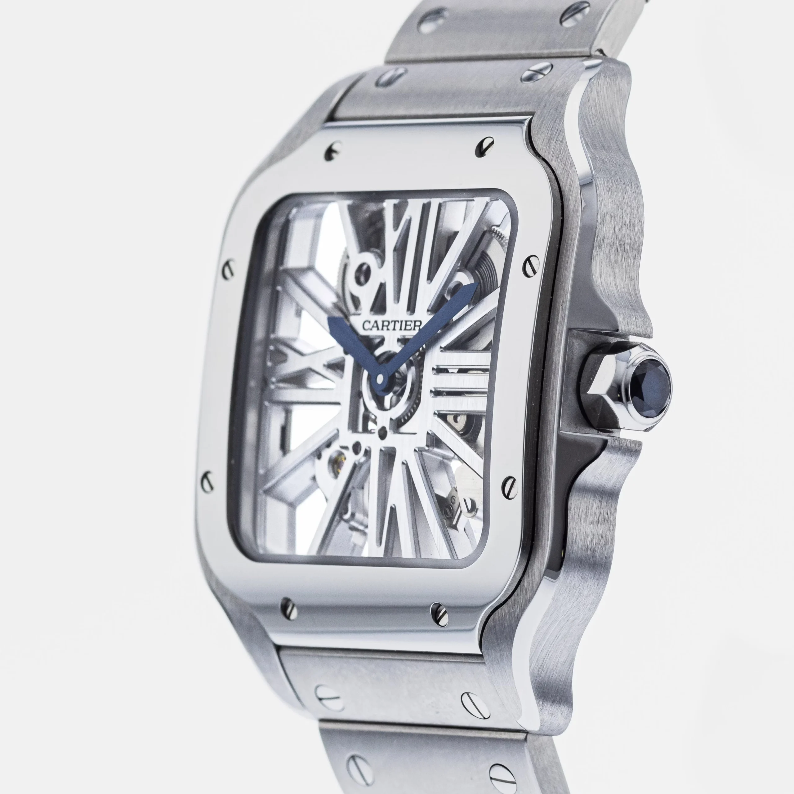 Cartier Santos de Cartier Skeleton WHSA0007 - Image 5