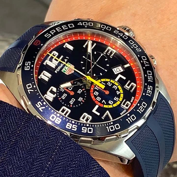 TAG HEUER FORMULA 1 X RED BULL RACING Quartz Chronograph - Diameter 43 mm CAZ101AL.FT8052(AAAAA version) - Image 10