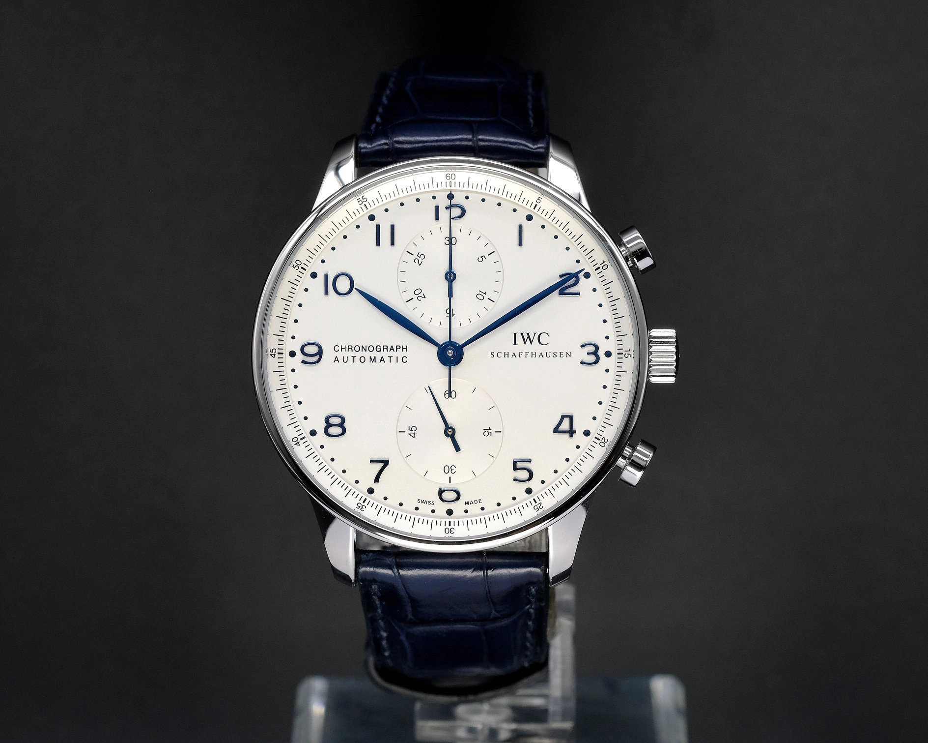 IWC Portuguese series IW371446 watch (Portuguese blue needle) - Image 11