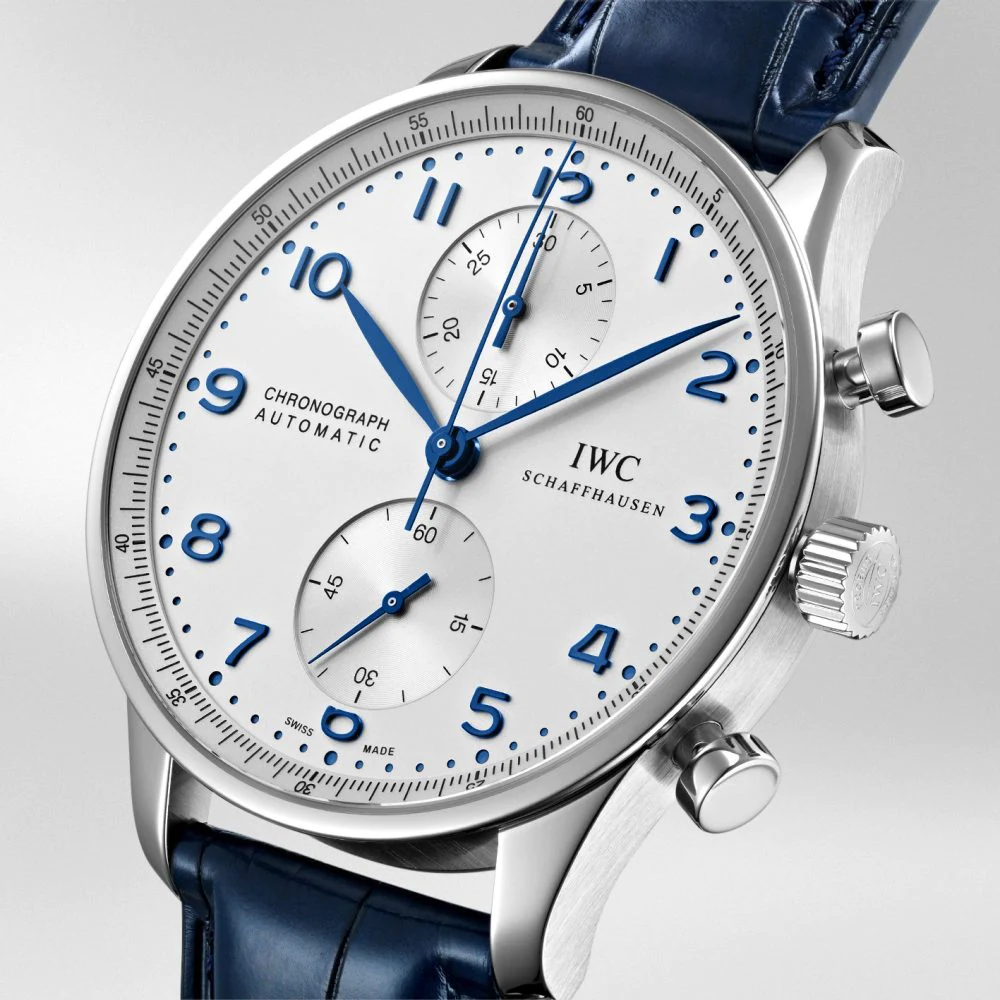 IWC Portuguese series IW371446 watch (Portuguese blue needle) - Image 4