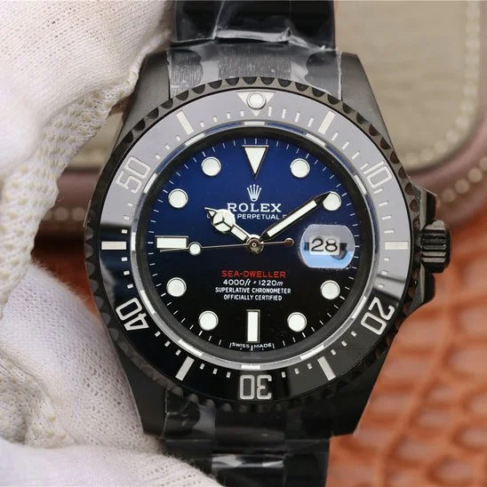 SEA DWELLER FULL BLACK MULTIPLE DIAL COLOR OPTIONS 43MM - Image 9