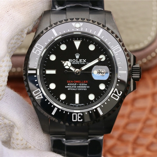SEA DWELLER FULL BLACK MULTIPLE DIAL COLOR OPTIONS 43MM - Image 4