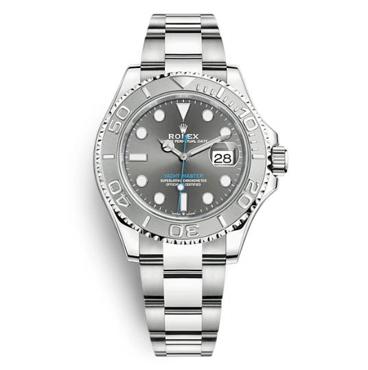 YACHT MASTER 1 PURE SILVER STAINLESS STEEL MULTIPLE DIAL OPTIONS 40MM 116622-78760 - Image 3