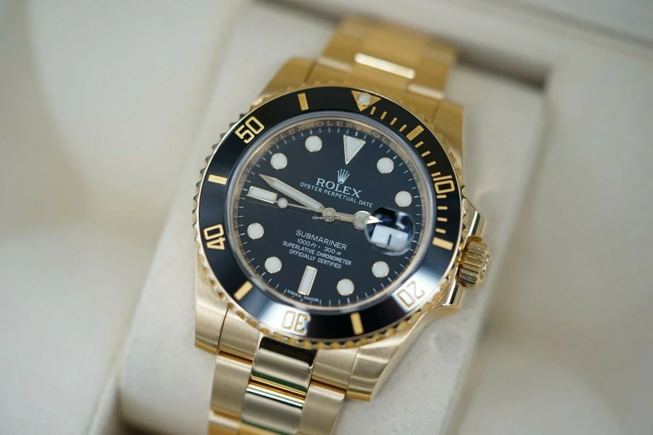 Rolex Submariner 116618LN-97208 black dial watch - Image 6