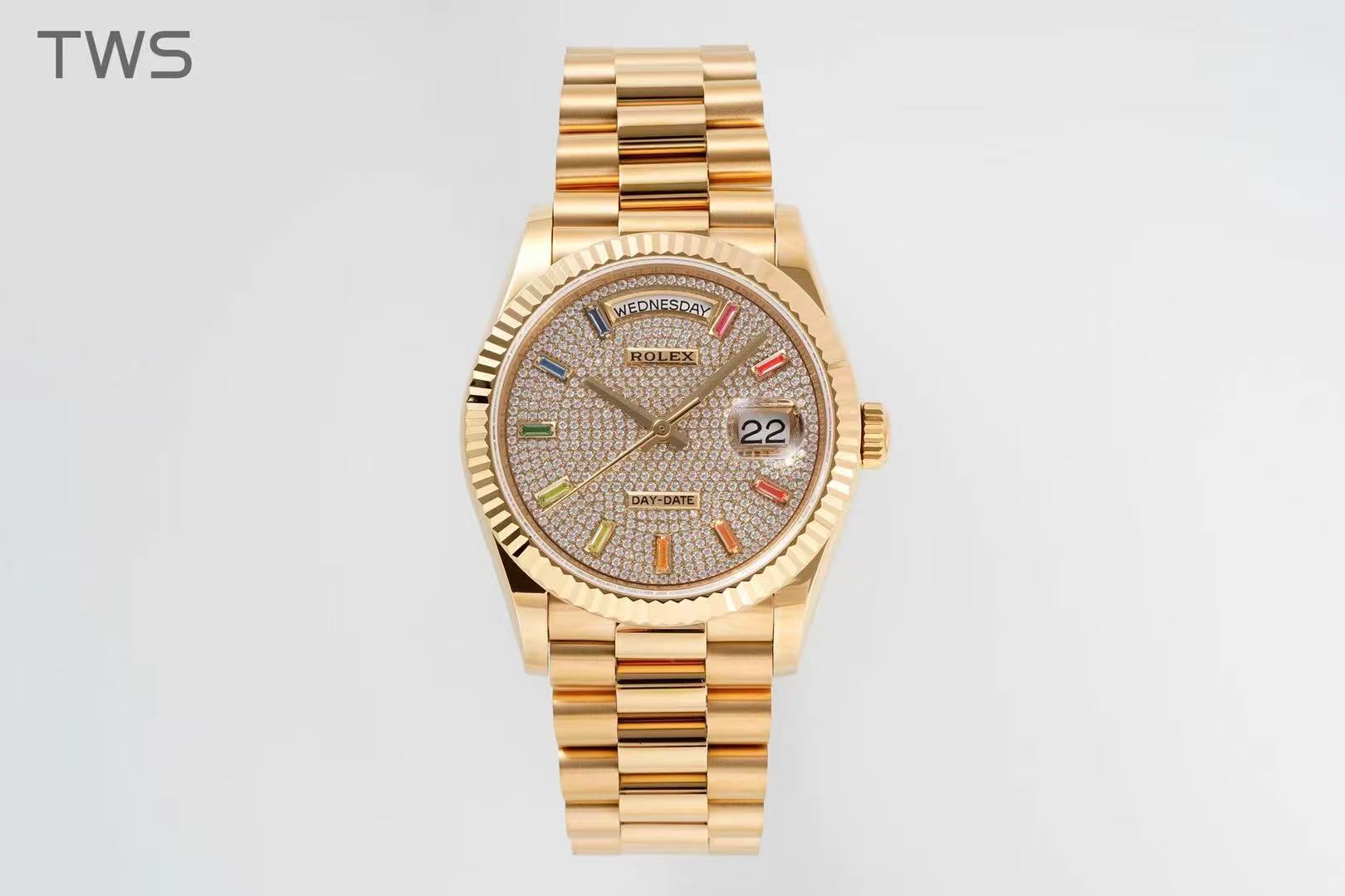 36mm Rolex-Inspired Day-Date