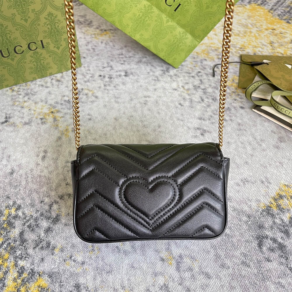 GG Marmont matelasse leather super mini bag - Image 5