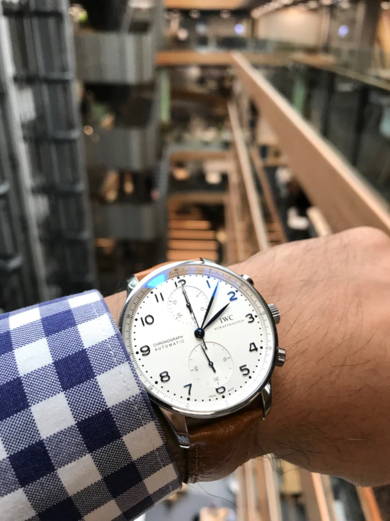 IWC Portugieser IW371446 watch (Portuguese blue needle) - Image 12