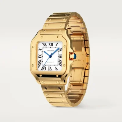 Alternative view of CARTIER santos 18kt Yellow Gold Men's WatchItem -SANTOS DE CARTIER WATCH
