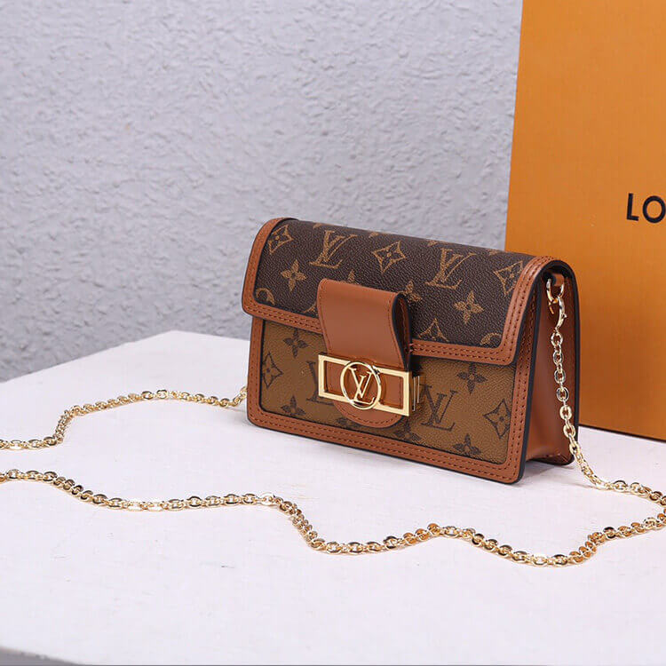 LV Dauphine Chain Wallet - Image 2