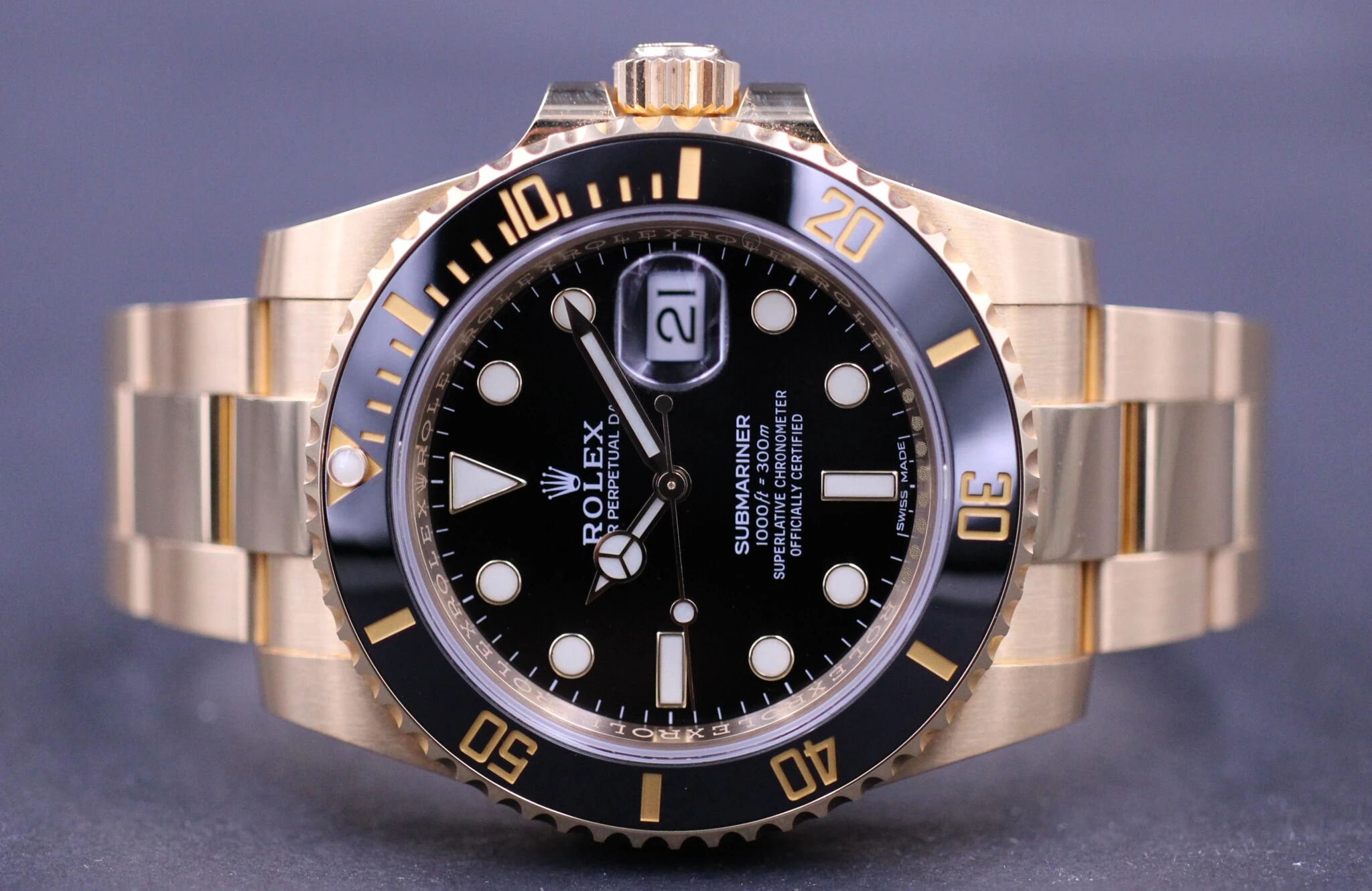 Rolex Submariner 116618LN-97208 black dial watch - Image 9