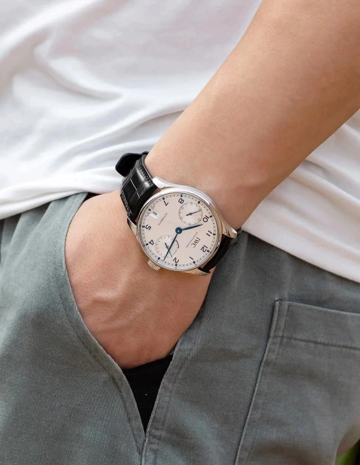 IWC Schaffhausen - Portugieser PORTUGIESER AUTOMATIC-IW500705 - Image 3