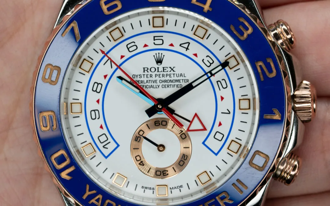Rolex YACHT-MASTER II-(Gold Strap)m116688-0002(AAAAA Version) - Image 7
