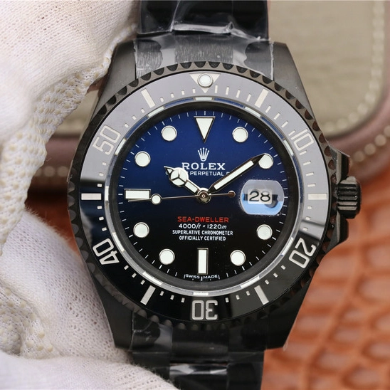 SEA DWELLER FULL BLACK MULTIPLE DIAL COLOR OPTIONS 43MM - Image 7