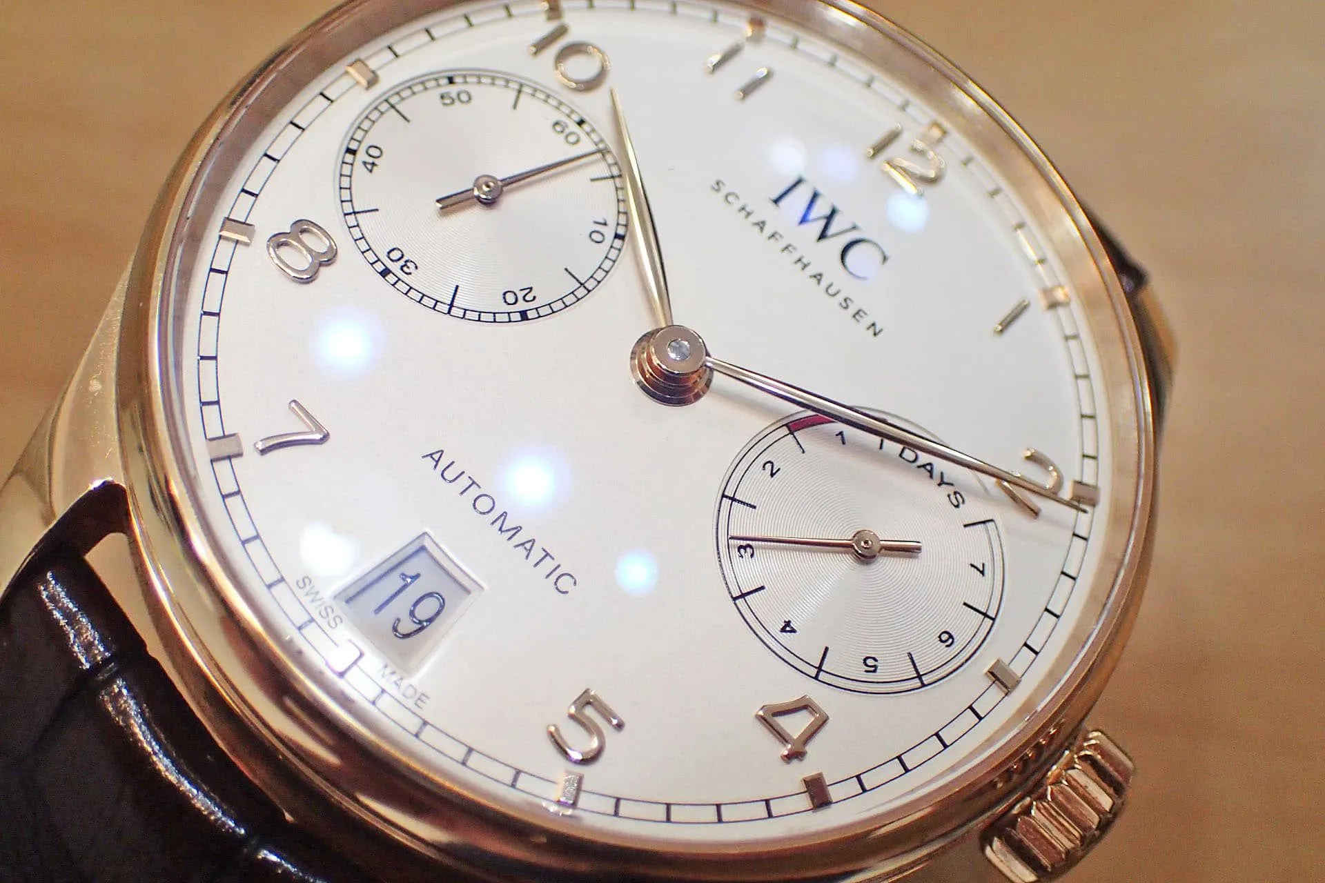 IWC PORTOFINO IW500701 watch (PORTUGIESER CHRONOGRAPH) - Image 2
