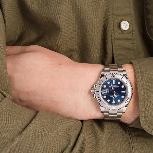 YACHT MASTER 1 PURE SILVER STAINLESS STEEL MULTIPLE DIAL OPTIONS 40MM 116622-78760 - Image 7