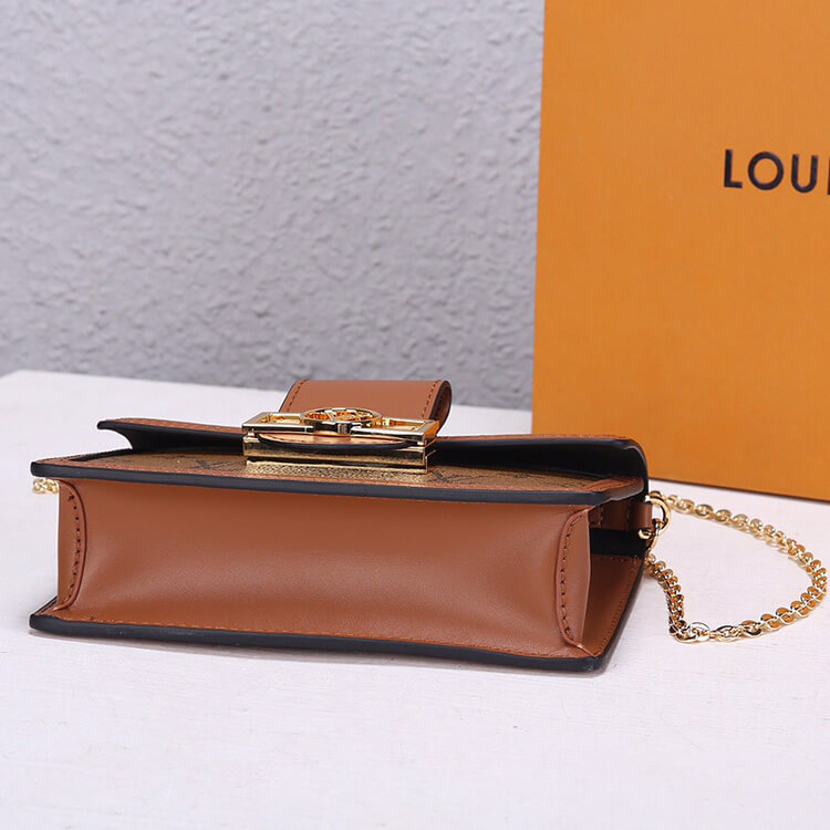 LV Dauphine Chain Wallet - Image 7