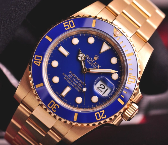 Rolex Submariner m116618lb-0003 Blue dial watch - Image 2