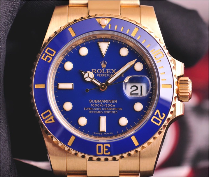 Rolex Submariner m116618lb-0003 Blue dial watch - Image 6