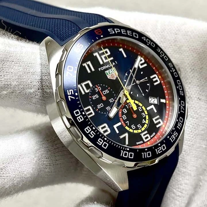 TAG HEUER FORMULA 1 X RED BULL RACING Quartz Chronograph - Diameter 43 mm CAZ101AL.FT8052(AAAAA version) - Image 9