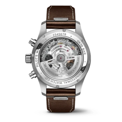 Alternative view of IWC pilot series IW388103 watch