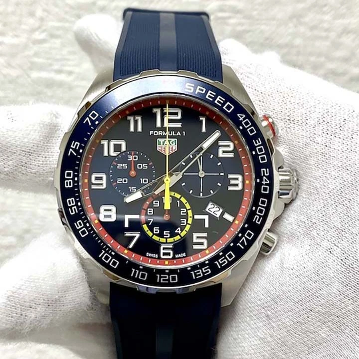 TAG HEUER FORMULA 1 X RED BULL RACING Quartz Chronograph - Diameter 43 mm CAZ101AL.FT8052(AAAAA version) - Image 7
