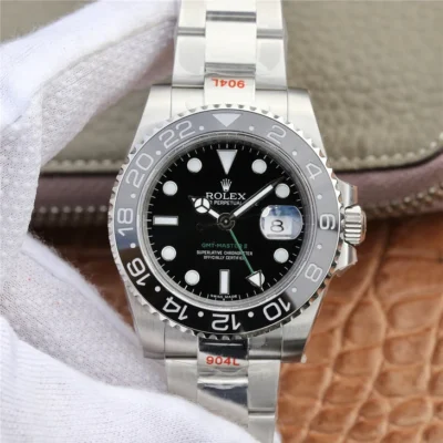 Alternative view of GMT MASTER 2 BLACK BEZEL MULTICOLOR SELECTION 40MM 116710LN-0001