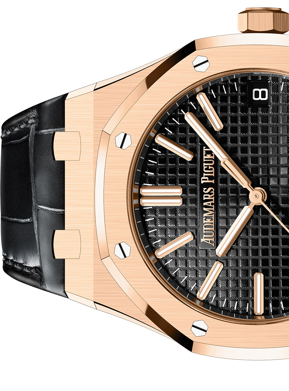 ROYAL OAK SELFWINDING 50TH ANNIVERSARY Ref. 15510OR.OO.D002CR.01 This 18-carat pink gold Royal Oak Selfwinding in 4 - Image 3