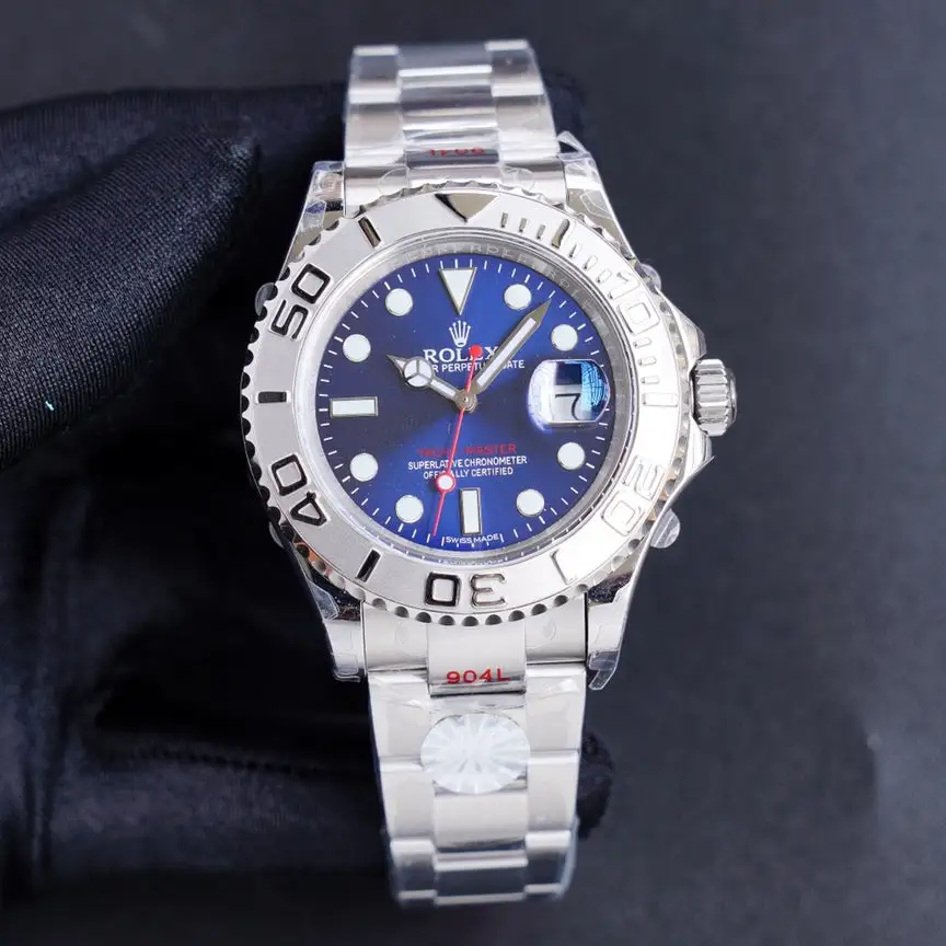 YACHT MASTER 1 PURE SILVER STAINLESS STEEL MULTIPLE DIAL OPTIONS 40MM 116622-78760 - Image 11