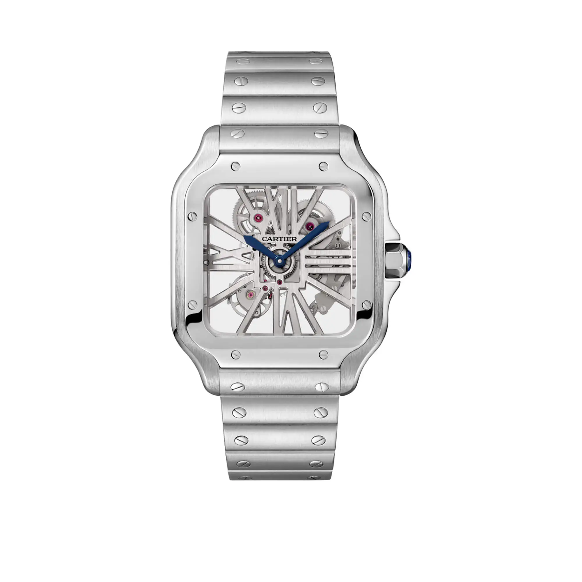 Cartier Santos de Cartier Skeleton WHSA0007 - Image 4