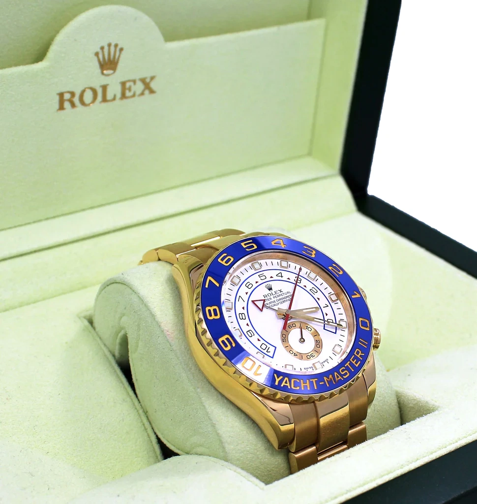 Rolex YACHT-MASTER II-(Gold Strap)m116688-0002(AAAAA Version) - Image 2