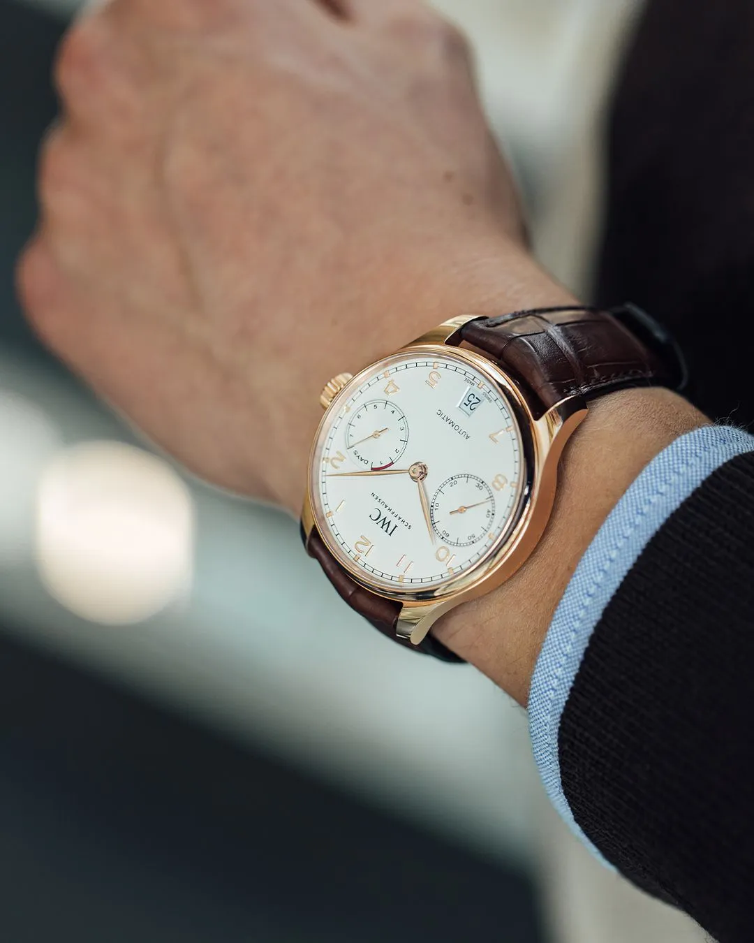 IWC PORTOFINO IW500701 watch (PORTUGIESER CHRONOGRAPH) - Image 10