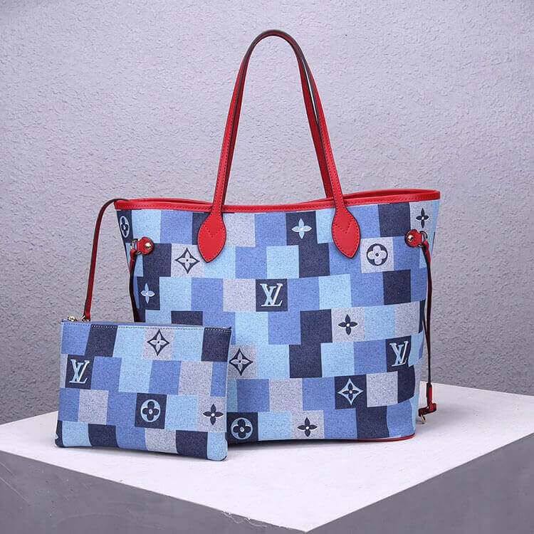 LV Neverfull MM Tote Bag - Image 4