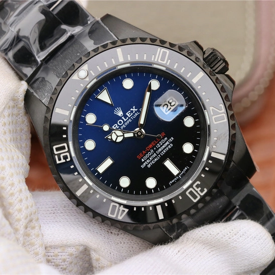 SEA DWELLER FULL BLACK MULTIPLE DIAL COLOR OPTIONS 43MM - Image 5