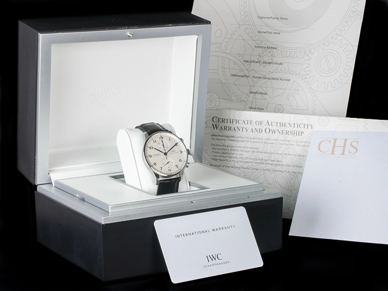 IWC Portugieser IW371446 watch (Portuguese blue needle) - Image 4