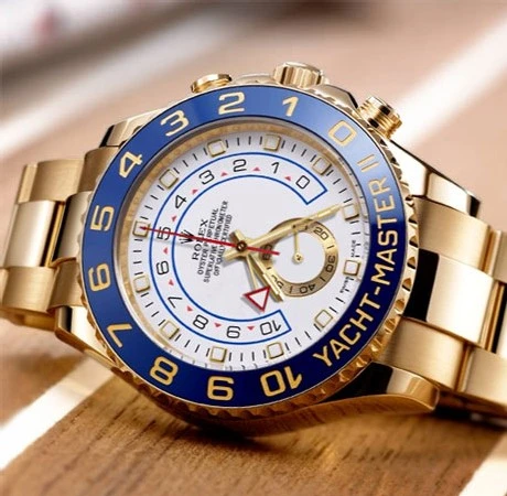 Rolex YACHT-MASTER II-(Gold Strap)m116688-0002(AAAAA Version) - Image 8