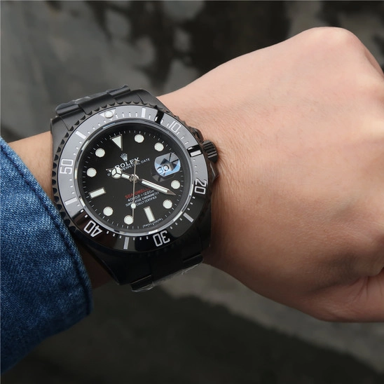 SEA DWELLER FULL BLACK MULTIPLE DIAL COLOR OPTIONS 43MM - Image 3