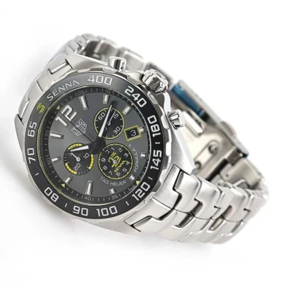 Alternative view of TAG HEUER FORMULA 1 X SENNA Quartz Chronograph - Diameter 43 mm CAZ101AF.BA0637