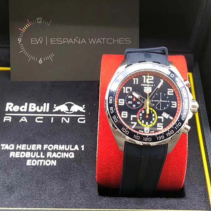 TAG HEUER FORMULA 1 X RED BULL RACING Quartz Chronograph - Diameter 43 mm CAZ101AL.FT8052(AAAAA version) - Image 5