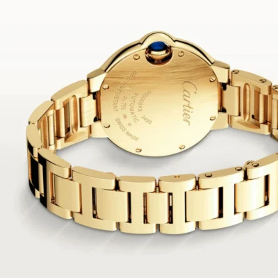 Alternative view of BALLON BLEU DE CARTIER WATCH 36 mm, mechanical movement with automatic winding, yellow gold