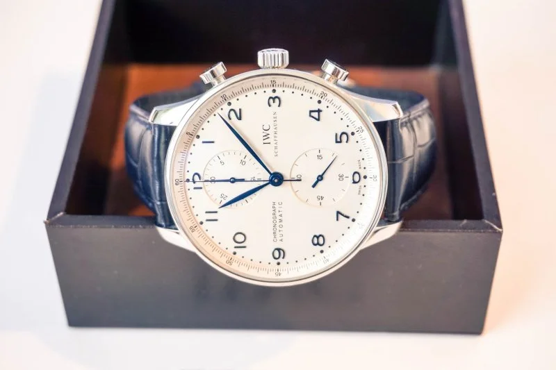 IWC Portuguese series IW371446 watch (Portuguese blue needle) - Image 7