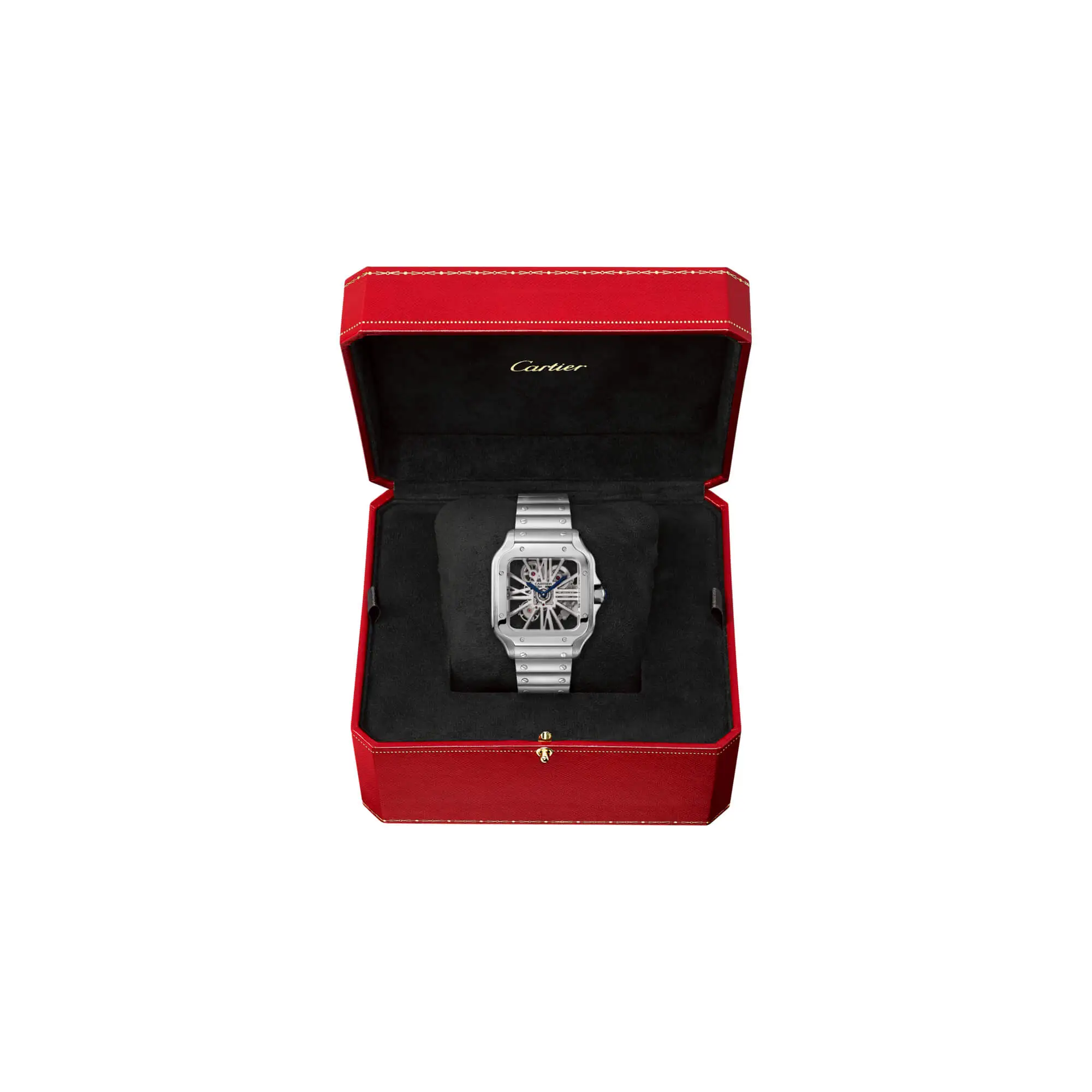 Cartier Santos de Cartier Skeleton WHSA0007 - Image 6